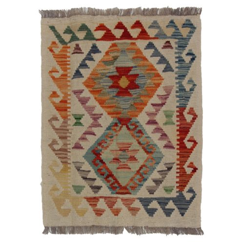 Kézi szövésű Kilim szőnyeg Chobi 63x80 afgán gyapjú kilim