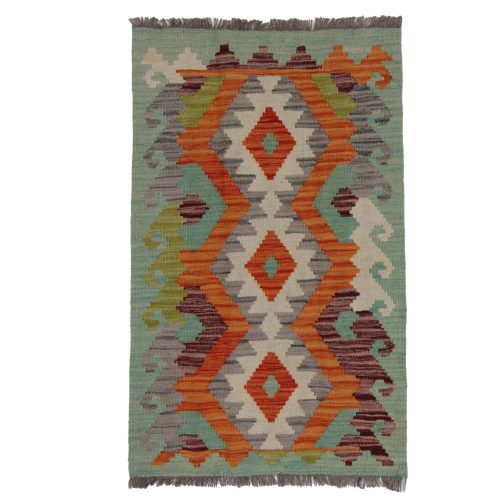 Etnikai Kilim szőnyeg 99x62 kézi szövésű afgán gyapjú kilim