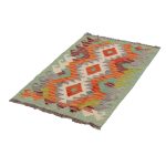Etnikai Kilim szőnyeg 99x62 kézi szövésű afgán gyapjú kilim
