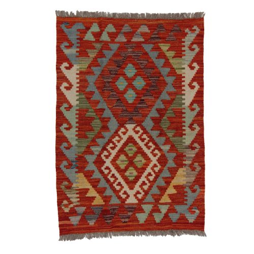 Kilim szőnyeg Chobi 65x91 kézi szövésű afgán gyapjú kilim