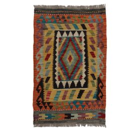   Kilim szőnyeg Chobi 93x61 kézi szövésű afgán gyapjú kilim