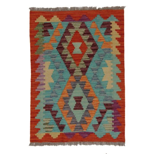 Kilim szőnyeg Chobi 90x64 kézi szövésű afgán gyapjú kilim