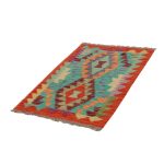 Kilim szőnyeg Chobi 90x64 kézi szövésű afgán gyapjú kilim