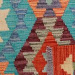 Kilim szőnyeg Chobi 90x64 kézi szövésű afgán gyapjú kilim