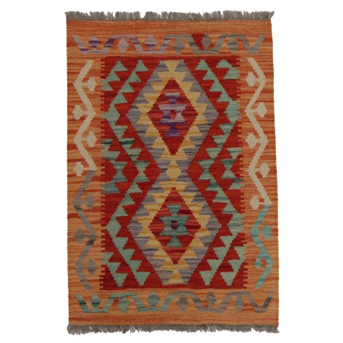 Kilim szőnyeg Chobi 90x62 kézi szövésű afgán gyapjú kilim