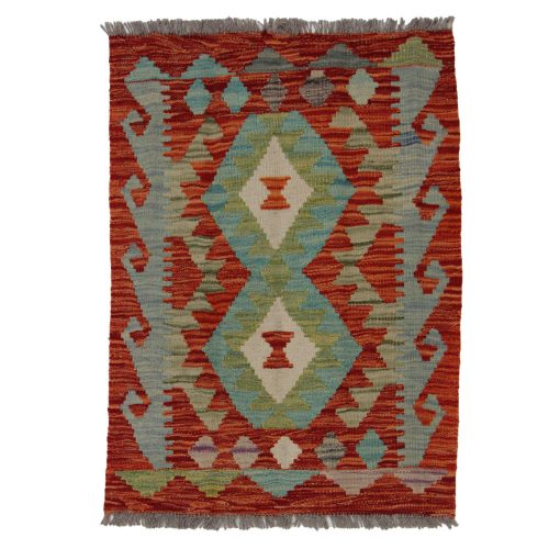 Kilim szőnyeg Chobi 87x64 kézi szövésű afgán gyapjú kilim