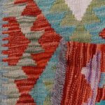 Kilim szőnyeg Chobi 87x64 kézi szövésű afgán gyapjú kilim