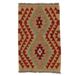   Kilim szőnyeg Chobi 85x55 kézi szövésű afgán gyapjú kilim