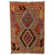 Kilim szőnyeg Chobi 95x67 kézi szövésű afgán gyapjú kilim