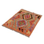 Etnikai Kilim szőnyeg 95x67 kézi szövésű afgán gyapjú kilim