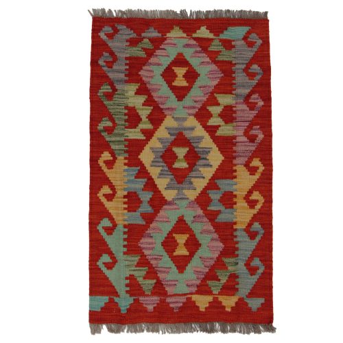 Kilim szőnyeg Chobi 97x61 kézi szövésű afgán gyapjú kilim