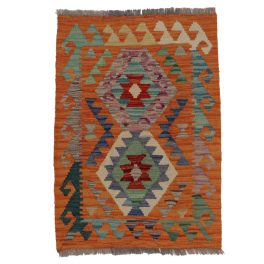   Kilim szőnyeg Chobi 91x67 kézi szövésű afgán gyapjú kilim