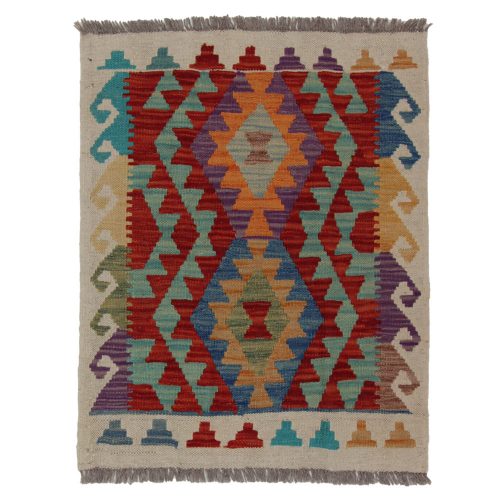 Kilim szőnyeg Chobi 66x82 kézi szövésű afgán gyapjú kilim