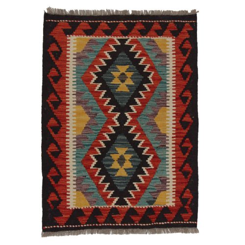 Kilim szőnyeg Chobi 65x88 kézi szövésű afgán gyapjú kilim