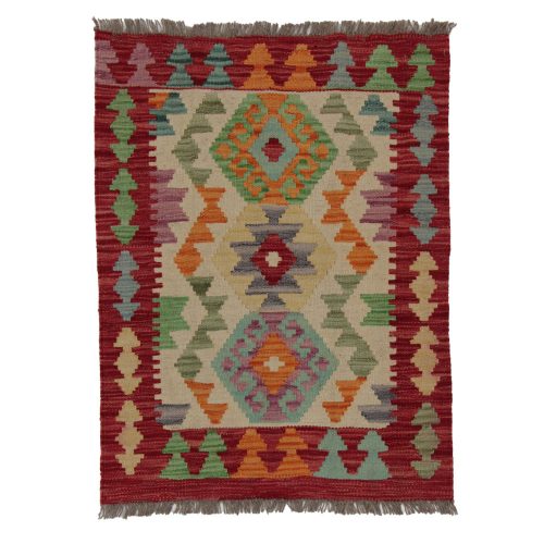 Kilim szőnyeg Chobi 65x85 kézi szövésű afgán gyapjú kilim