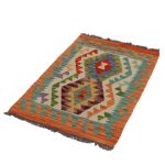 Kilim szőnyeg Chobi 65x97 kézi szövésű afgán gyapjú kilim