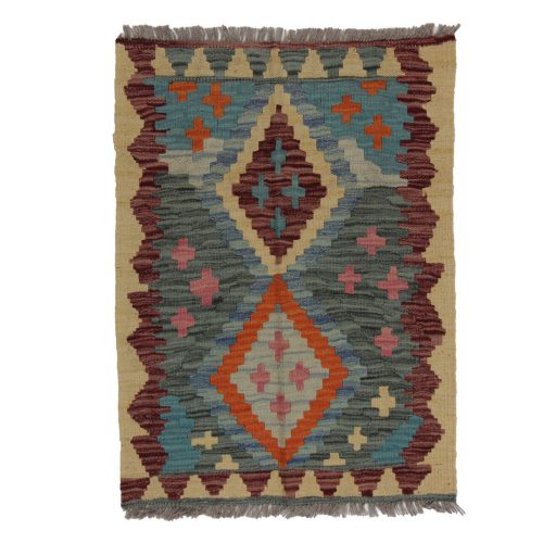 Kilim szőnyeg Chobi 60x82 kézi szövésű afgán gyapjú kilim