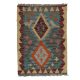 Kilim szőnyeg Chobi 60x82 kézi szövésű afgán gyapjú kilim