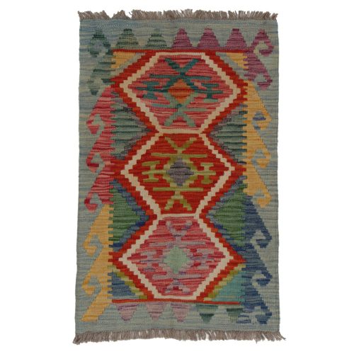 Kilim szőnyeg Chobi 60x93 kézi szövésű afgán gyapjú kilim