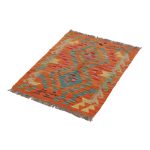 Kézi szövésű Kilim szőnyeg Chobi 62x86 afgán gyapjú kilim