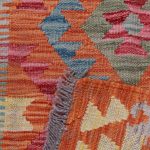 Kézi szövésű Kilim szőnyeg Chobi 62x86 afgán gyapjú kilim