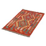 Kilim szőnyeg Chobi 61x88 kézi szövésű afgán gyapjú kilim
