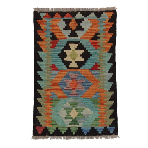 Kilim szőnyeg Chobi 60x90 kézi szövésű afgán gyapjú kilim