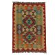 Kilim szőnyeg Chobi 66x93 kézi szövésű afgán gyapjú kilim