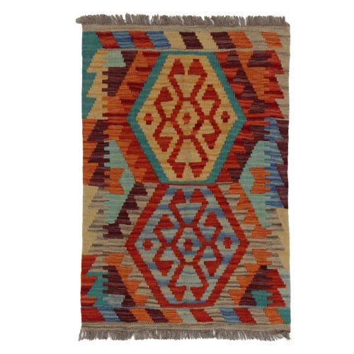 Kilim szőnyeg Chobi 60x91 kézi szövésű afgán gyapjú kilim