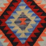 Kilim szőnyeg Chobi 69x103 kézi szövésű afgán gyapjú kilim