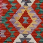 Chobi Kilim szőnyeg 94x59 kézi szövésű gyapjú kilim