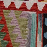 Kilim szőnyeg 248x176 kézi szövésű afgán gyapjú kilim