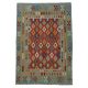 Kilim szőnyeg Chobi 244x174 kézi szövésű afgán gyapjú kilim