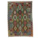 Kilim szőnyeg Chobi 172x235 kézi szövésű afgán gyapjú kilim