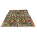 Kilim szőnyeg 172x235 afgán kézi síkszövött szőnyeg