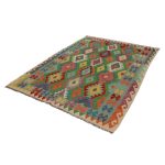 Kilim szőnyeg 172x235 afgán kézi síkszövött szőnyeg