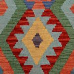 Kilim szőnyeg 172x235 afgán kézi síkszövött szőnyeg