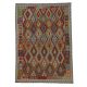 Kilim szőnyeg Chobi 174x237 kézi szövésű afgán gyapjú kilim