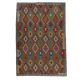 Kilim szőnyeg Chobi 254x177 kézi szövésű afgán gyapjú kilim