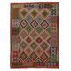 Kilim szőnyeg 243x178 kézi szövésű afgán gyapjú kilim