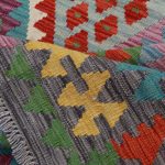 Afgán szőttes Chobi 174x236 kézi szövésű gyapjú kilim