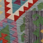Afgán szőttes Chobi 174x236 kézi szövésű gyapjú kilim