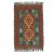 Etnikai Kilim szőnyeg 98x64 kézi szövésű afgán gyapjú kilim