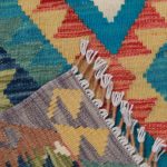 Kilim szőnyeg Chobi 79x62 kézi szövésű afgán gyapjú kilim