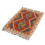 Afgán Kilim szőnyeg Chobi 59x92 kézi szövésű etnikai kilim