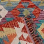 Kilim szőnyeg Chobi 65x89 kézi szövésű afgán gyapjú kilim