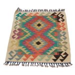 Kézi szövésű Kilim szőnyeg Chobi 63x84 afgán gyapjú kilim