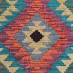 Kézi szövésű Kilim szőnyeg Chobi 63x84 afgán gyapjú kilim