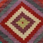 Kilim szőnyeg Chobi 82x58 kézi szövésű afgán gyapjú kilim