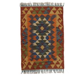   Kilim szőnyeg Chobi 84x58 kézi szövésű afgán gyapjú kilim